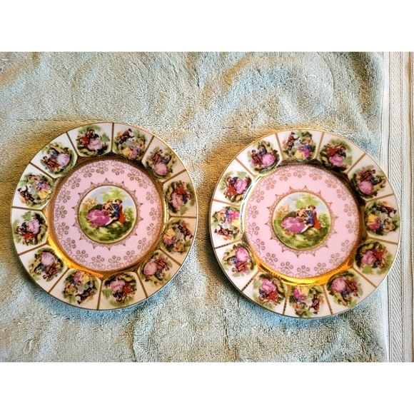 Vintage China with paintings - Picture 4 of 16